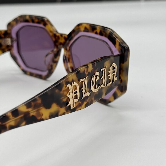 NEW SPP098M 0778 PHILIPP PLEIN SUPREME STAR HAVANA WOMEN SUNGLASSES - Picture 8 of 12